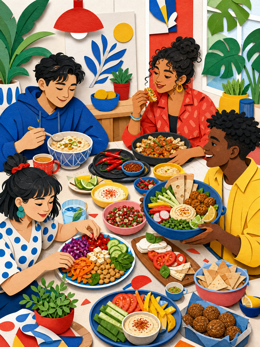 Food Personality Quiz result card artwork