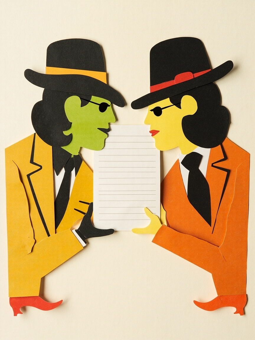 Two-person friendship compatibility quiz artwork