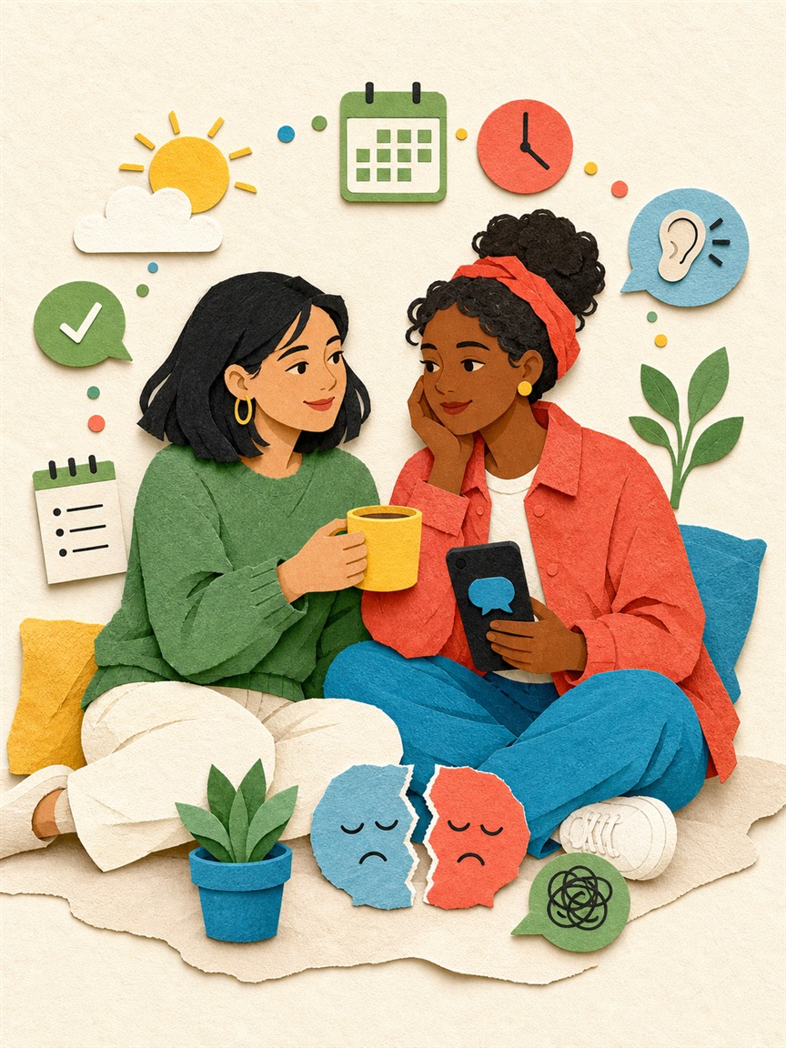 Friendship Compatibility Quiz result card artwork