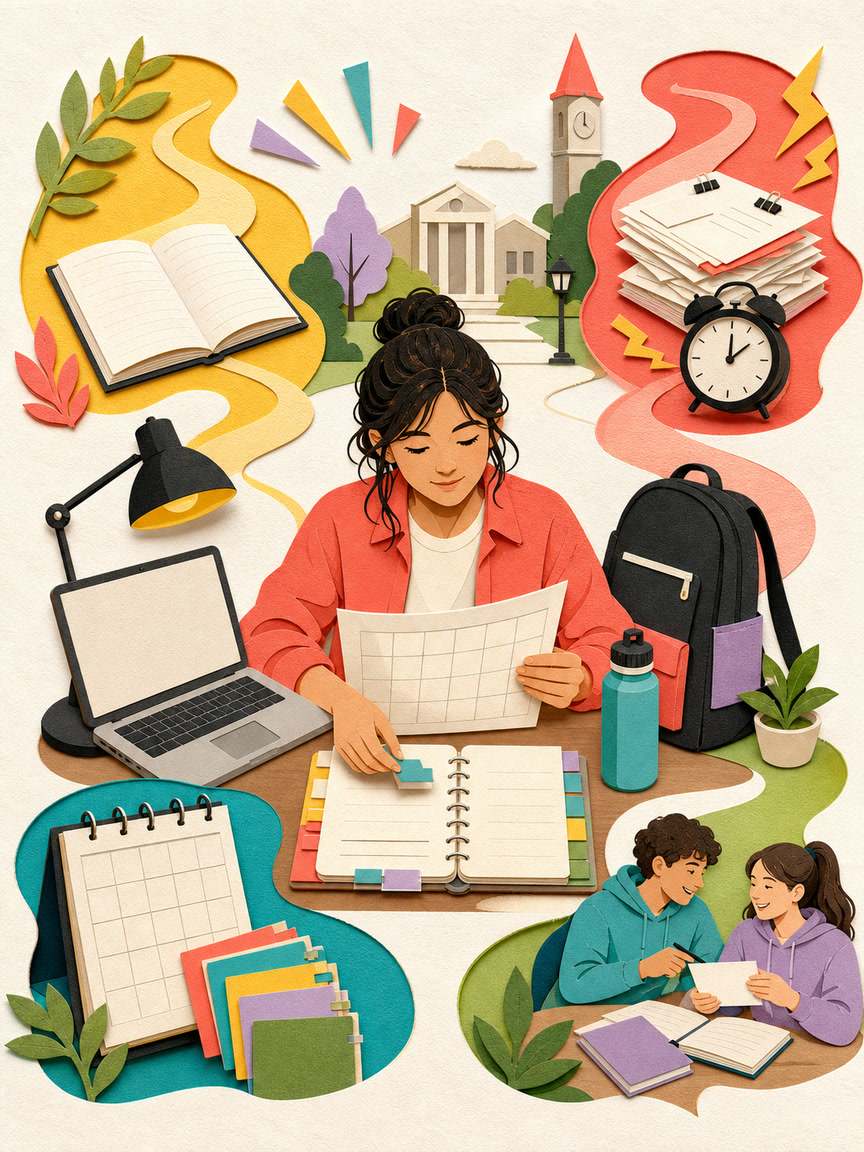 Semester Mood Quiz result card artwork