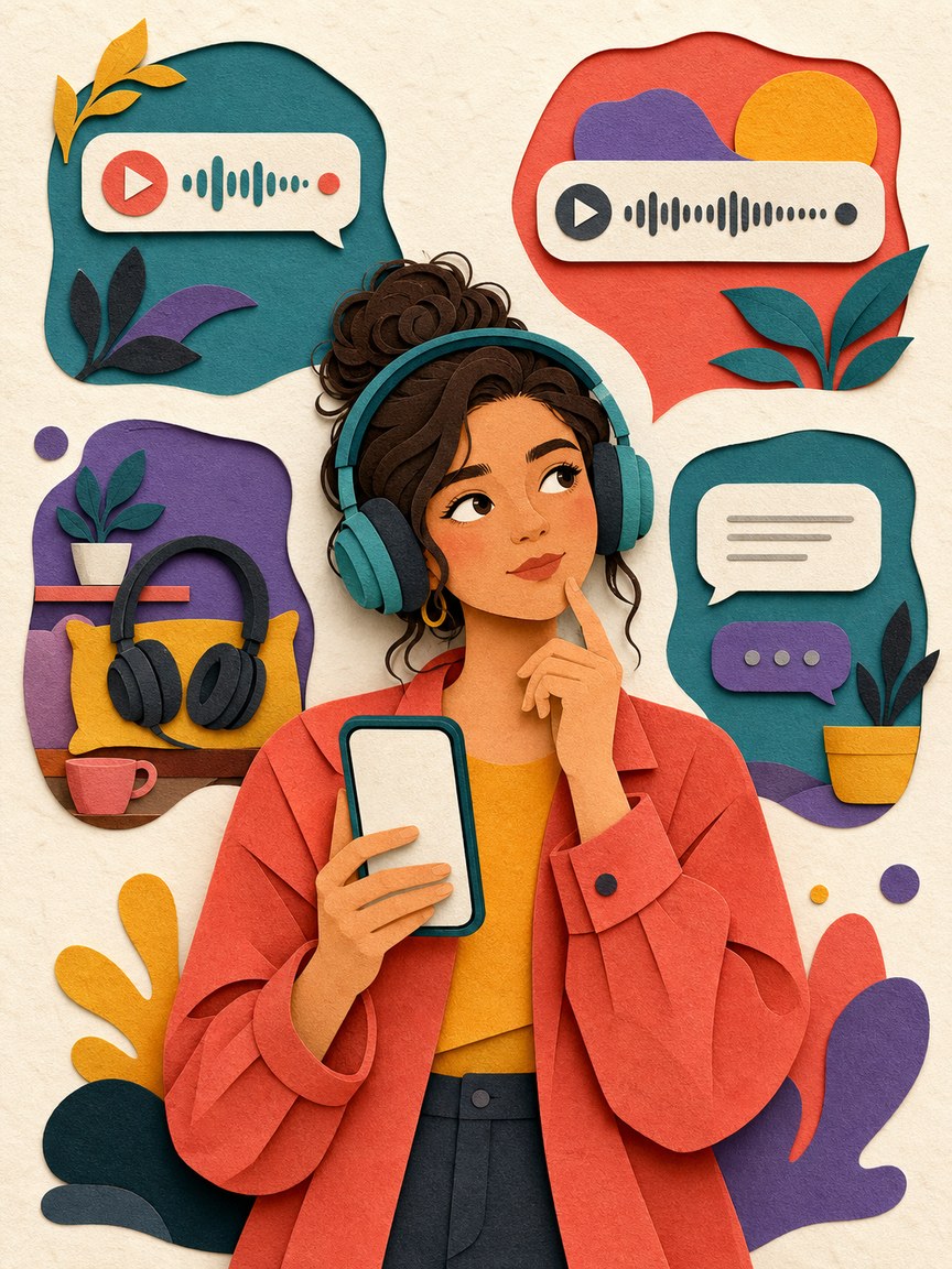 Unread Voice Memo Quiz card artwork